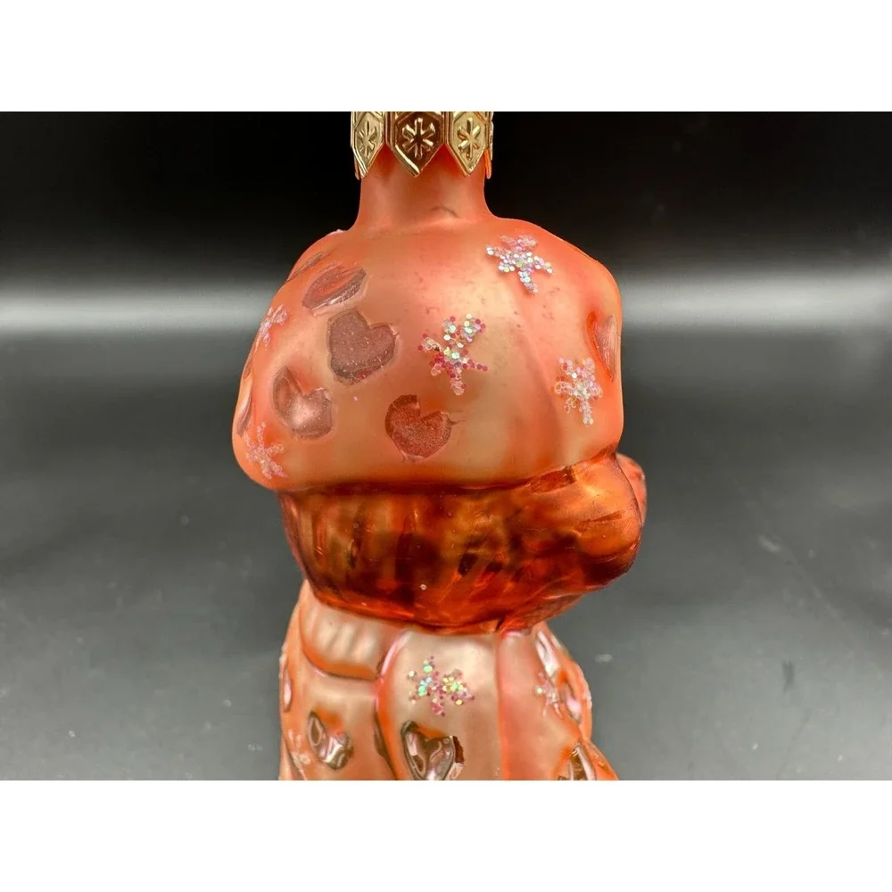 1996‎ CHRISTOPHER RADKO PEDIATRIC CANCER ORNAMENT BEARLY AWAKE BEAR 6